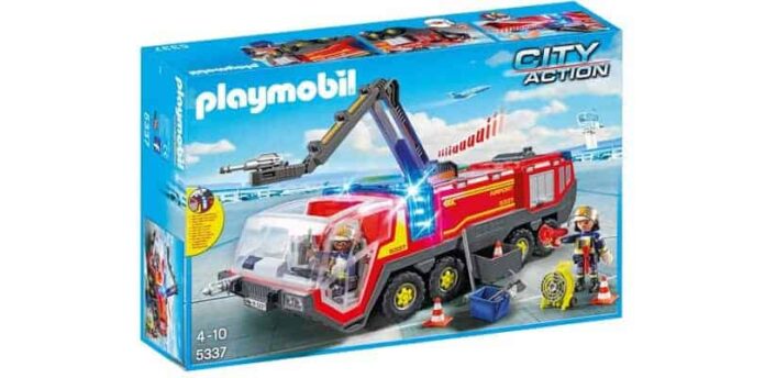 Pojazd strażacki na lotnisku Playmobil