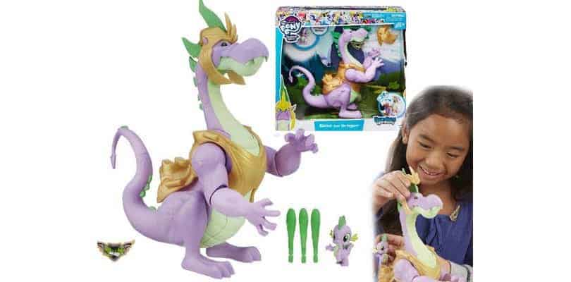 Smok interaktywny Spike z pociskami My Little Pony