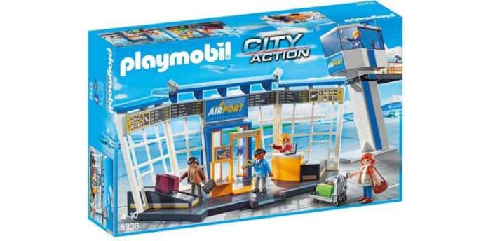 Lotnisko z wieżą kontrolną Playmobil