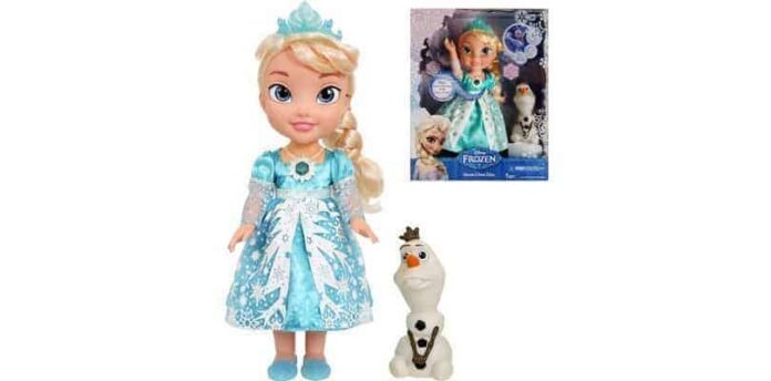 Lalka interaktywna Snow Glow Elsa