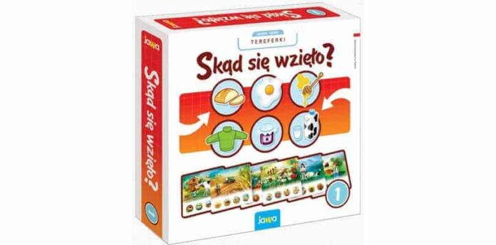 Układanka Jawa Skąd się wzięło? seria Mądre Gierki Tereferki