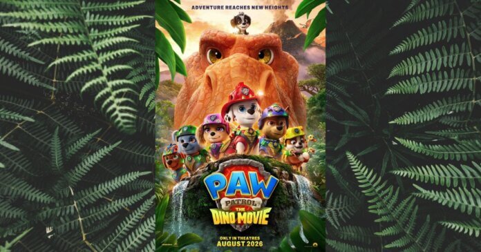 Psi Patrol i dinozaury – plakat