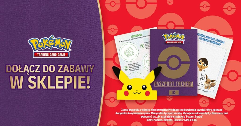 Paszport Trenera Pokemon 2026