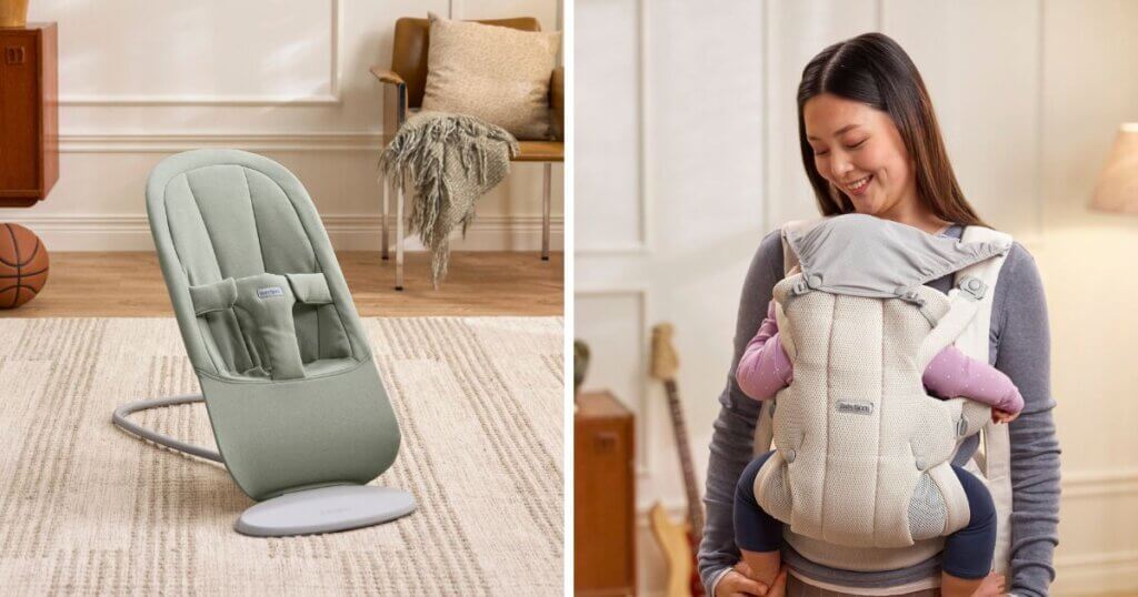BabyBjörn Baby Carrier Hold Baby Bouncer Begin