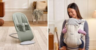 BabyBjörn Baby Carrier Hold Baby Bouncer Begin