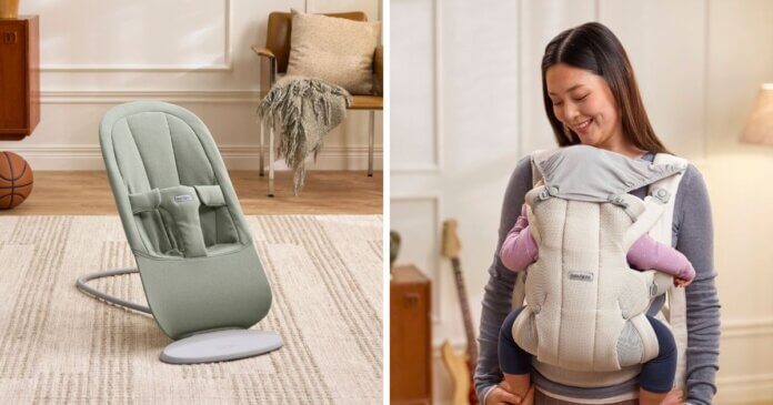 BabyBjörn Baby Carrier Hold Baby Bouncer Begin