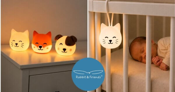 Lampki Moonlight Friends Rabbit & Friends Regnum